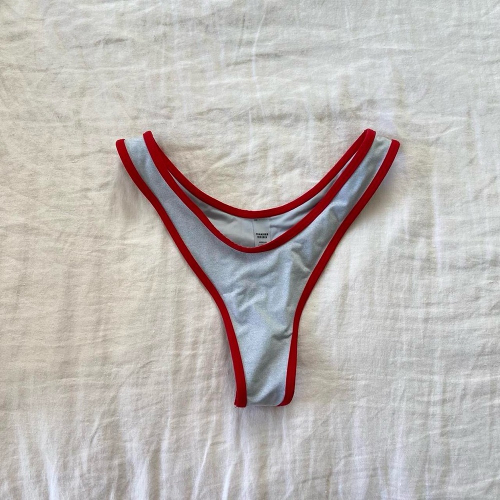 Frankie’s Bikinis Cherry Mint Bikini Bottom
